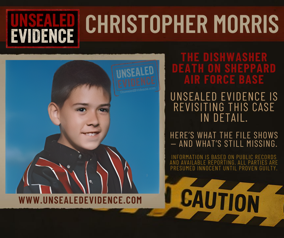Cover image for The Boy in the Dishwasher: The Unanswered Death of Christopher Aaron Morris