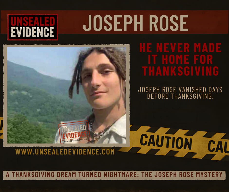 Cover image for A Thanksgiving Dream Turned Nightmare: The Joseph Rose Mystery