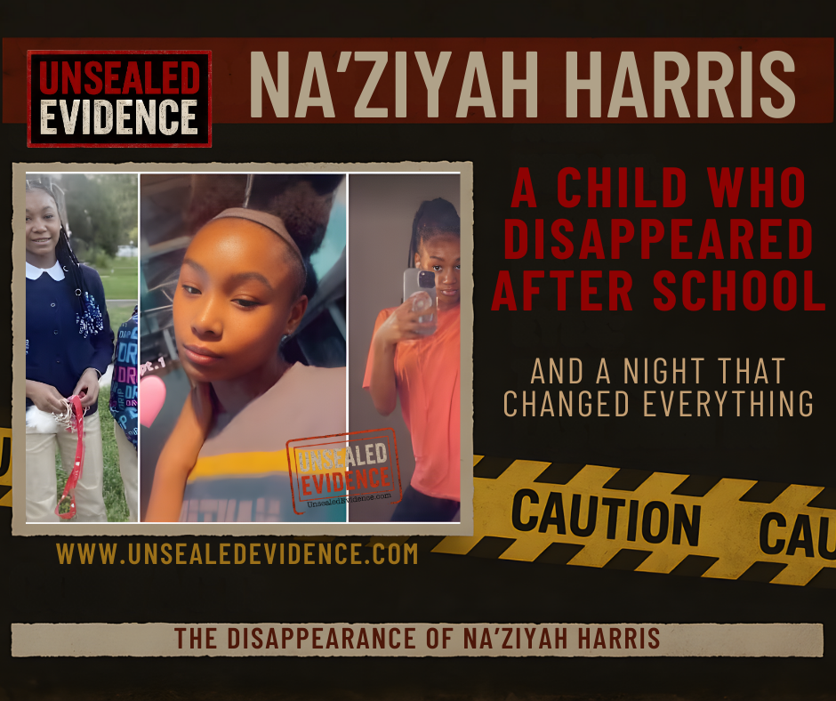 Cover image for THE DISAPPEARANCE OF NA’ZIYAH HARRIS