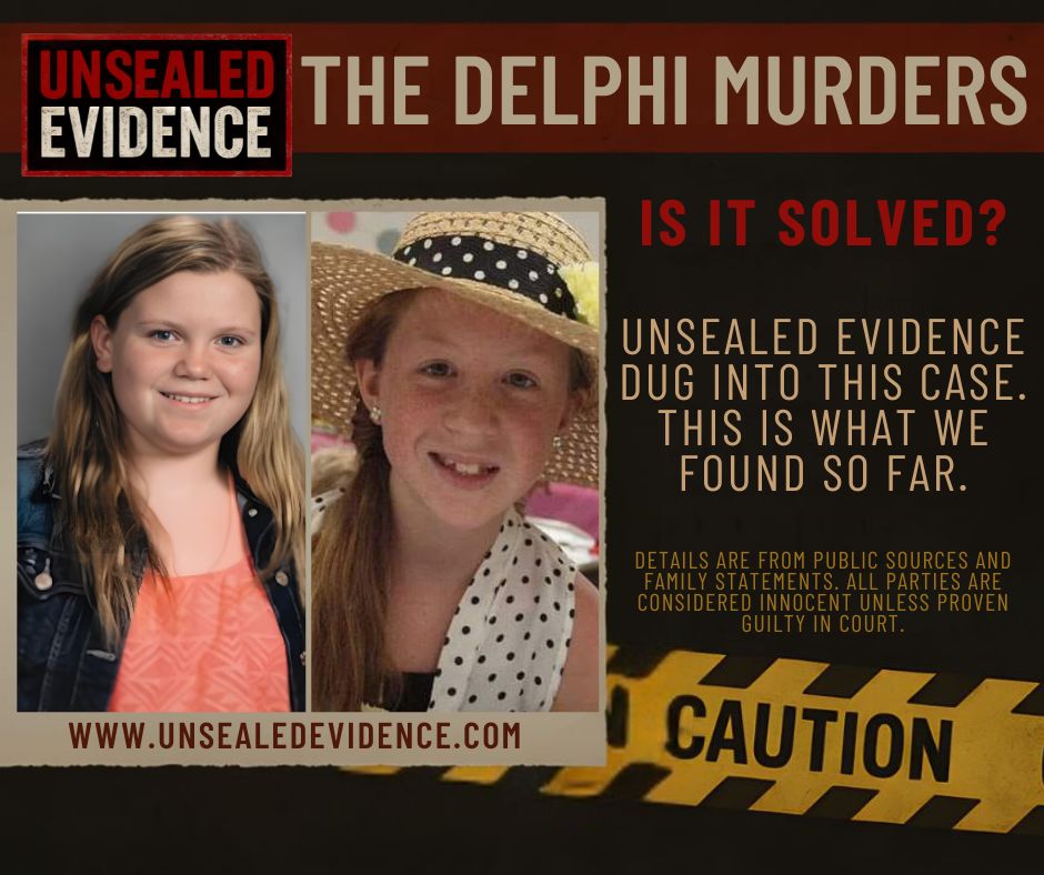 Cover image for The Delphi Murders: The Tragic Case of Abby Williams and Libby German