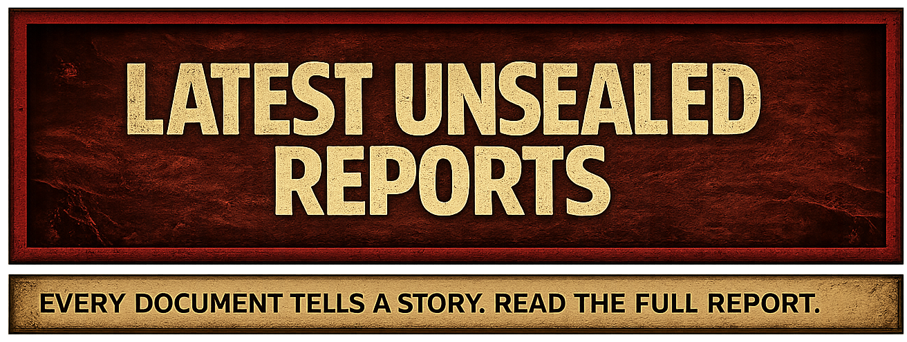 Latest Unsealed Reports